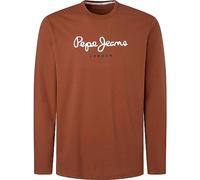 Pepe Jeans Eggo Long N T-Shirt, Marron (Sculpture), L Homme