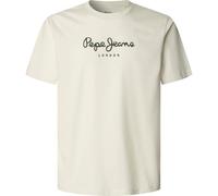 Pepe Jeans Eggo N T-Shirt Homme, Beige (Ivory White), L, Beige (Blanc Ivoire), L