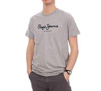 T-shirt Pepe Jeans Eggo Logo manche courte gris foncé noir - XXL