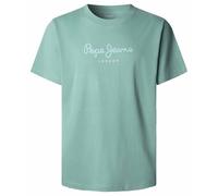 Pepe Jeans T-Shirt 'EGGO N' beige / bleu pastel / vert, Taille L