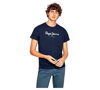 Pepe Jeans T-shirt Eggo Regular Fit, manches courtes, bleu