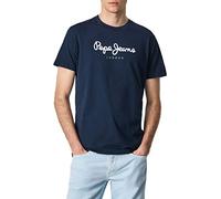 Pepe Jeans Eggo T-shirt pour Regular Fit Manches Courtes Bleu