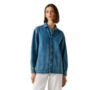 Pepe Jeans Ellen Ikat Long Sleeve Shirt Bleu L Femme