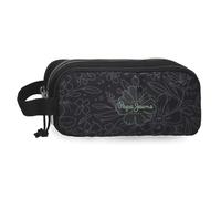 Pepe Jeans Eloise Trousse Triple Bleu 22x10x9 cm Polyester by Joumma Bags