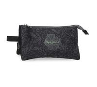 Pepe Jeans Eloise Trousse Triple Bleu 22x12x5 cm Polyester by Joumma Bags