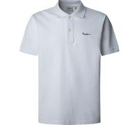 Pepe Jeans Essential Contrast Logo Short Sleeve Polo Blanc XL Homme
