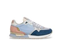 Pepe Jeans Femme Brit Back W Sneak, Bleu Denim foncé, 38 EU
