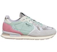 Pepe Jeans Femme Brit Glen W Sneak, Gris Clair, 36 EU