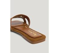 Pepe Jeans, Femme, Chaussures, Brun, Taille: 39 EU Sandales plates en daim