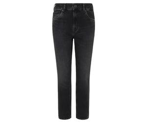 Pepe Jeans Femme Jean Coupe Taper Taille Haute Violet