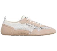 Pepe Jeans Femme Noa Net W Sneak, Gris nacré, 36 EU
