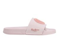 Pepe Jeans Femme Slider Brand W Chaussures, Rose, 40 EU