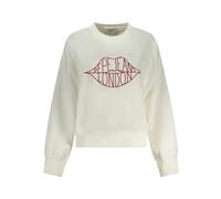 Pepe Jeans, Femme, Sweatshirts et sweats à capuche, Blanc, Taille: 36 FR Bianco Cotton SweaT-shirt