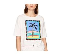 Pepe Jeans, Femme, Tops, Blanc, Taille: 38 FR T-Chemises