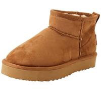 Pepe Jeans Femme W Borg Boot Bottes, Marron Tabac, 39 EU