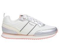Pepe Jeans Fille Dublin Mistral G Sneak, Gris argenté, 34 EU