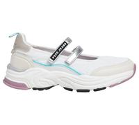 Pepe Jeans Fille Mave Ballet G Sneak, Blanc cassé, 33 EU