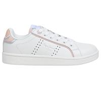 Pepe Jeans Fille Player Young G Sneak, Blanc cassé, 35 EU