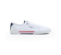 Pepe Jeans Brady Men Basic Trainers Blanc EU 44 Homme