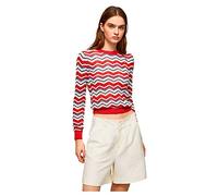 Pepe Jeans Frida Tricots à Manches Longues, Rouge (Studio Red), XL Femme