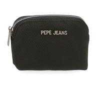 Pepe Jeans Gala Porte-monnaie noir 11,5 x 8,5 x 1,5 cm Cuir synthétique by Joumma Bags
