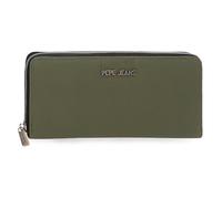 Pepe Jeans Gala Portefeuille vert 19,5 x 10 x 2 cm Cuir synthétique by Joumma Bags