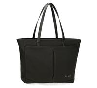 Pepe Jeans Gala Sac fourre-tout noir 36 x 30 x 12 cm Cuir synthétique by Joumma Bags