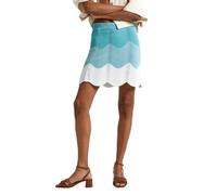 Pepe Jeans Galea Jupe, Bleu (Wave Blue), M Femme