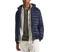 Pepe Jeans Gamelle Veste matelassée, Bleu (Dulwich), XL Homme
