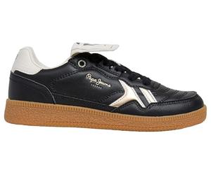 Pepe Jeans Garçon Ball Equip B Sneak, Noir, 35 EU