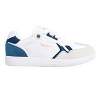 Pepe Jeans Garçon Ball Retro B Sneak, Bleu Marine, 34 EU
