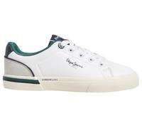 Pepe Jeans Kenton Campus Trainers Blanc EU 33 Garçon
