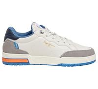 Pepe Jeans Garçon Levitt State B Sneak, Gris argenté, 35 EU
