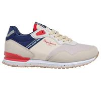 Pepe Jeans Garçon London South B Sneak, Gris Platine, 35 EU