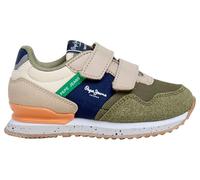 Pepe Jeans Garçon London South BK Sneak, Green Moon Mist Green, 31 EU