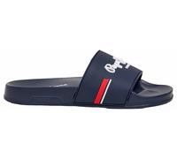 Pepe Jeans Zone Slides Bleu EU 34 Garçon