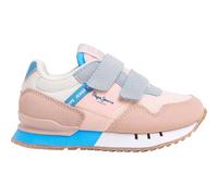 Pepe Jeans Garçon Unisex Kinder London Band GK Sneaker, DK Peach, 25 EU