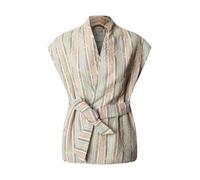 Pepe Jeans Gilet 'Genny' vert pastel / rosé / blanc, Taille M-L