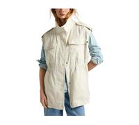 Pepe Jeans - Gilet Tilda Polyvalent et Élégant - Femme - Vestes - Beige - Taille: 36 FR