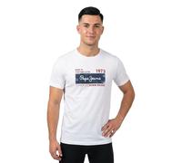 Pepe Jeans Grayson Short Sleeve T-shirt Blanc M Homme