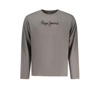 Pepe Jeans - Grigio Cotton T-Shirt - Homme - Tops - Gris - Taille: 2XL