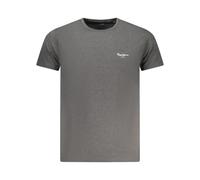 Pepe Jeans - Grigio Cotton T-Shirt - Homme - Tops - Gris - Taille: S
