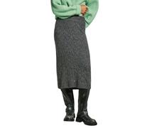 Pepe Jeans Hailey Skirt Jupe, Gris foncé chiné, Large Femme