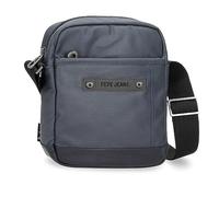Pepe Jeans Hatfield Sac à bandoulière et trousse de toilette Bleu/noir Polyester Différentes tailles, bleu, Talla única, Sac à bandoulière moyen