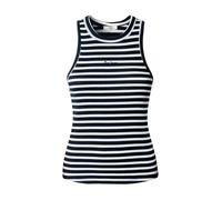 Pepe Jeans Haut 'Marian' bleu outremer / blanc, Taille S