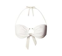 Pepe Jeans Solid Bandeau Bikini Top Blanc S Femme