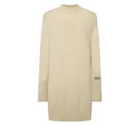 Pepe Jeans Hazel Dress Robe, Beige (Ecru White), L Femme