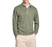Pepe Jeans Henry Ls Polo, Vert (Vert Safari), M Homme