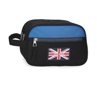 Pepe Jeans Henry Trousse Deux Compartiments Adaptable Noir 26 x 16 x 12 cm Polyester 4,99 L by Joumma Bags