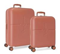 Pepe Jeans Highlight Ensemble de valises, 48 x 70 x 28 cm, rouge, 48x70x28 cms, Lot de valises